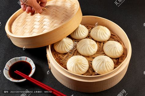 天津狗不理包子,小吃美食,食品餐饮,摄影素材,汇图网www.huitu.com