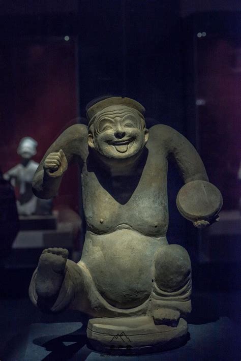 汉代陶说唱俑,文物考古,文化艺术,摄影素材,汇图网www.huitu.com
