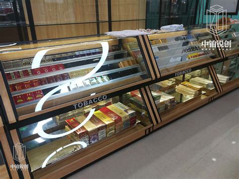 烟酒专卖-产品案例-长沙展柜制作厂家长沙美筑展柜