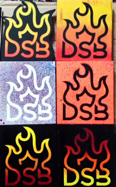 DSB Products, including Wooden Flames, Sticker Packs and DSB Pendants ...