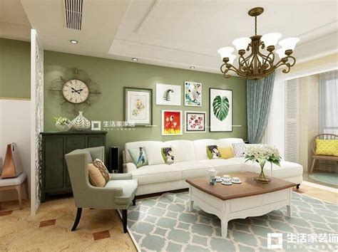 客厅 绿色-再创作-再创作-方案-美间（软装设计采购助手）