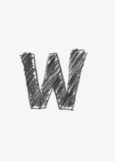 字母W的照片图片