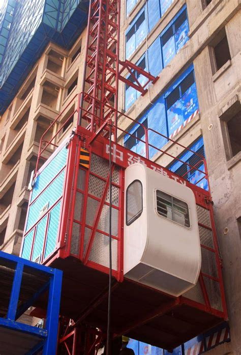 建筑工地用sc200/200施工电梯 2吨双笼施工升降机 工地提升机-阿里巴巴