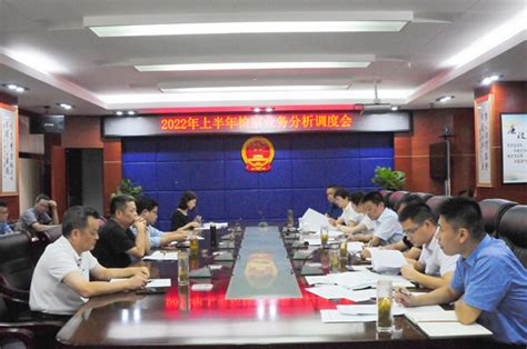 桐城市人民检察院召开2022年上半年检察业务分析调度会