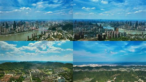 航拍夜景的重庆山城视频素材_ID:VCG2218133530-VCG.COM