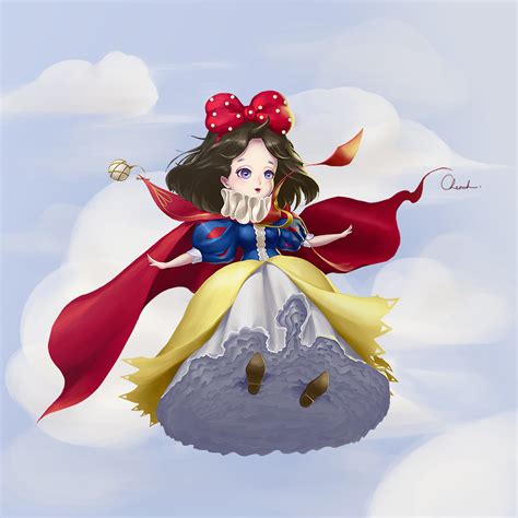 白雪公主 snow white|插画|游戏原画|chenwhvv - 原创作品 - 站酷 (ZCOOL)
