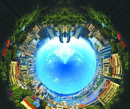 重庆360度全景展示，同样城市不同的效果 - 全景动态 - 丁丁猫