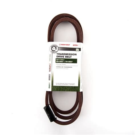 MTD Genuine Parts Drive Belt for Riding Lawn Mowers in the Lawn Mower ...