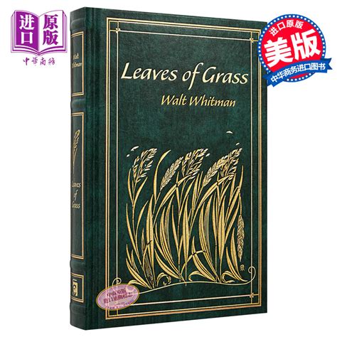 现货草叶集皮面精装英文原版 Leaves Of Grass沃尔特·惠特曼 Walt Whitman David S. Reynolds美国民族 ...