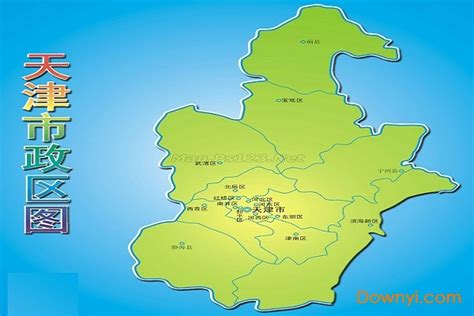 天津市有哪几个区（天津各区地图分布图） - 生活 - 布条百科