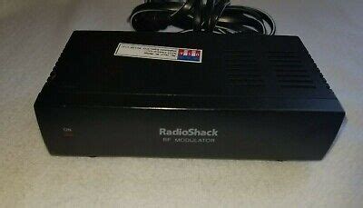 Radio Shack 15-2526 RF Modulator Convert S-Video / Composite to Coaxial ...