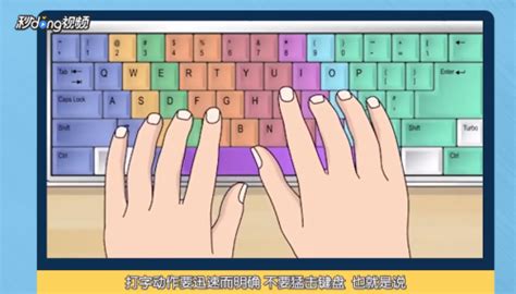练习键盘打字方法 盲打的指法练习_知秀网