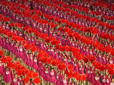震撼！朝鲜壮观恢弘的"阿里郎节"团体操盛会 - 域外文明 - 东南网
