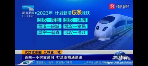 定了！2023年武汉城市圈将新增6条城铁_孝房网