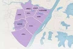 武汉市汉阳区街道地图,武汉市汉阳区区域,汉阳区街道划分_大山谷图库