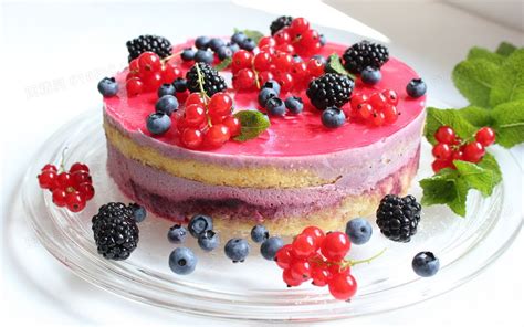 蓝莓蛋糕高清图片下载-正版图片307751864-摄图网