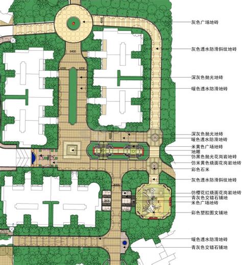 阳江小区景观方案细部设计JPG_住宅小区_土木在线