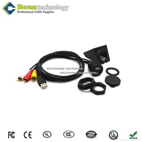 USB & 3RCA AUX Car Dash Board cable for car boat. - Boan (China ...