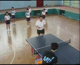 学打乒乓球－－步法—单步