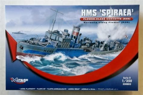 MIRAGE 1/350 350803 HMS SPIRAEA FLOWER CLASS CORVETTE (K08) Model Kit