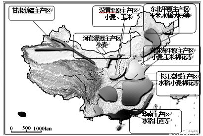 中国玉米产区分布图,中国玉米产区,中国小麦产区分布图_大山谷图库