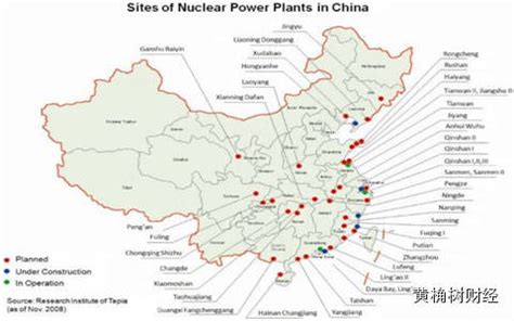 中国核电站分布地图：从沿海深入内陆|核电站|核电|地图_新浪新闻