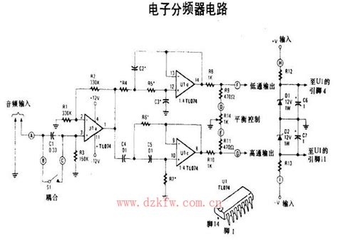分频器电路图图片