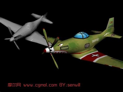 苏联大鲨鱼战机,战斗机,飞机max模型_飞行器模型下载-摩尔网CGMOL