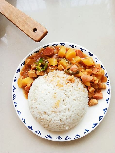 【鸡胸肉土豆盖浇饭的做法步骤图，怎么做好吃】慕尚西瓜瓜_下厨房