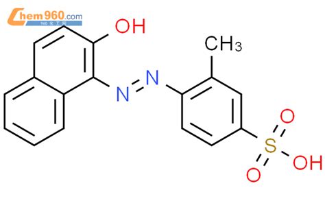 18524-46-4_Benzenesulfonic acid,4-[2-(2-hydroxy-1-naphthalenyl)diazenyl ...