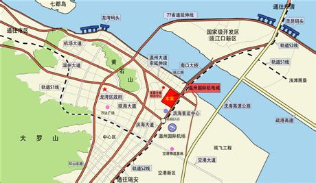 龙湾区状元街道地图全图高清版- 温州本地宝