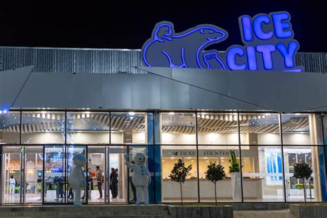 Ice City - a year-round snow town in the center of the capital ...