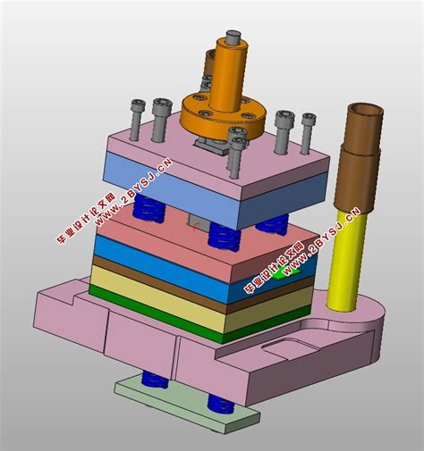 端盖零件落料冲孔复合模设计(含CAD零件装配图,PROE,SolidWorks三维图)||机械机电