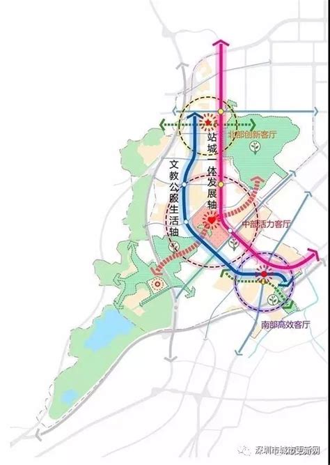 大运新城~深圳17个重点之一龙岗重点规划区六大新型功能之一_龙翔大道