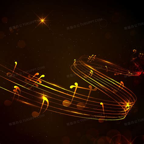 音乐乐符背景素材背景图片素材免费下载_熊猫办公
