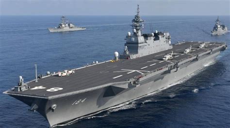 美日印澳“马拉巴尔”演习打响，日本出动准航母和新锐神盾舰