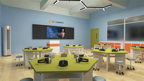 5G+VR沉浸式智慧教室让学习更有趣 - 萌科教育