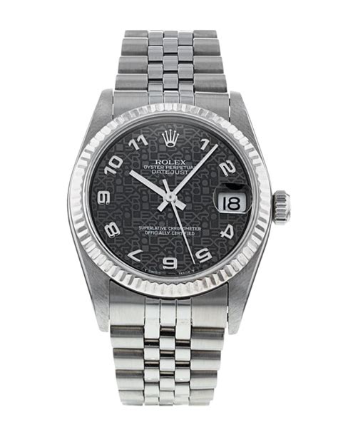 Pre-owned Rolex Mid-Size Datejust Watch | Watchfinder & Co.