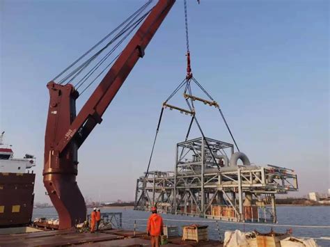 南通中远海运物流顺利完成大型设备国内出口物流项目 - 第一物流网