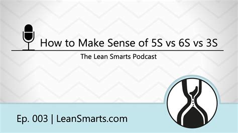 How to Make Sense of 5S vs 3S vs 6S and 2 Second Lean - Lean Smarts