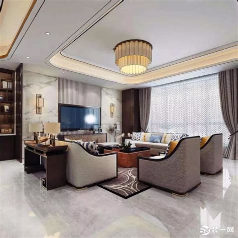 新中式轻奢风格效果图|空间|室内设计|lulie520 - 原创作品 - 站酷 (ZCOOL)