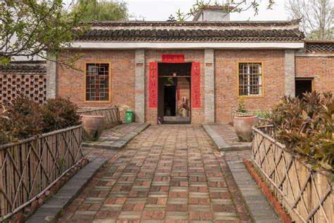 南京郊区的农家小院,有亭、有花、有石、有水.-绿宝园林网