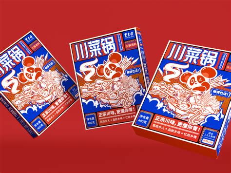 《川菜锅》包装提案_豆芽品牌设计-站酷ZCOOL