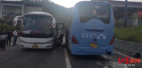 桂林警方通报大巴车被限高杆削顶：致1死6伤，司机已被控制_凤凰网视频_凤凰网
