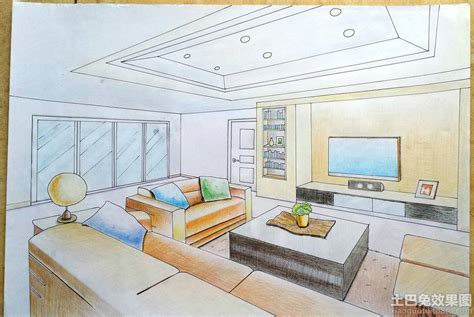 室内手绘效果图|空间|家装设计|汪建成 - 原创作品 - 站酷 (ZCOOL)