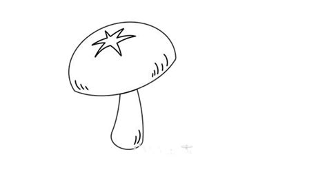 手绘植物蘑菇简笔画元素素材下载-正版素材401693592-摄图网