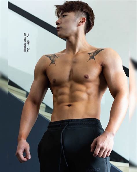中国台湾肌肉帅哥新晋人气肌肉男神Adam冠宇 中国 肌肉宝宝
