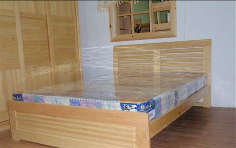 松木床双人床经济型1.5米1.8米成人主卧简约1.2米单人床全实木床价格,图片,参数-家具卧室家具床-北京房天下家居装修网