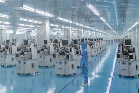 中国的芯片制造工厂高科技自动化生产线（选编）—高清视频下载、购买_视觉中国视频素材中心