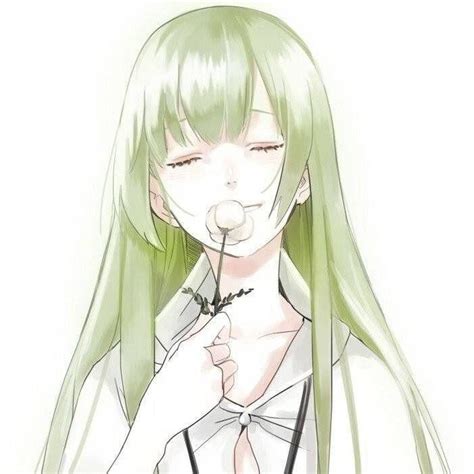 甜美女生头像动漫白底